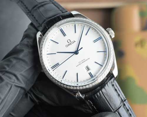 white case rose gold The Omega De Ville Grand Three-Hand Series Manual Mechanic