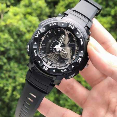 Brand Platinum Angel-Plangle Elegant Men's Watch Simple Three-Pin Digital Displa - Click Image to Close