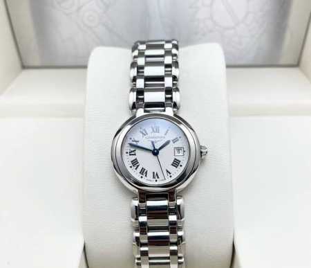 Longines Longines Heart Moon series L8.110.4.71.6, quartz women's watch, Roman n - Click Image to Close