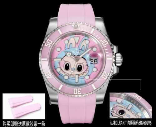 Clean product, Rolex & Labubu Rolex Black collaboration "Labubu" limited edition