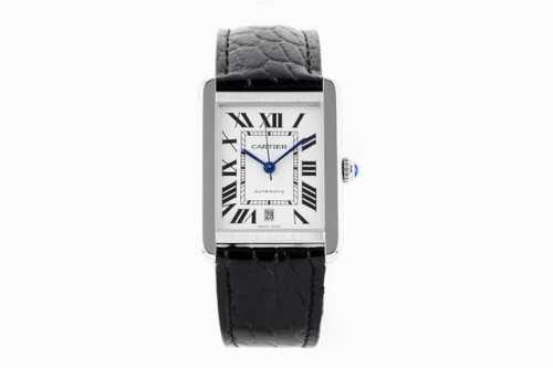 A8Factory Cartier Tank Series Mechanical Steel Case with Strap: Wsta0029, Steel