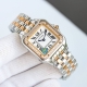 White Steel, Gold Steel Panth Re De Cartier Goddess Mechanical Watch, It Is Not