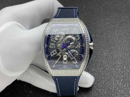 Abf Franck Muller upgraded version V45 Vanguard Dargon King Chinese Dragon Lumin - Click Image to Close