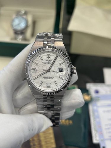 Exclusive real shot Rolex Automatic Schweizer Maschinen Model M127334-0001 Male