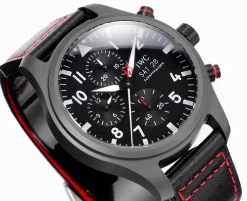 A fully upgraded Iwc latest ceramic watch The Iwc Pilot's Chronograph watch is h