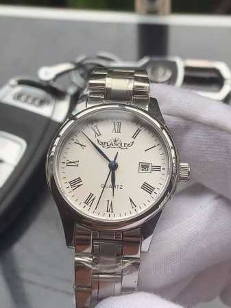 Brand: Plange - Elegant Ladies' Watch, featuring a simple three-hand design with - Click Image to Close