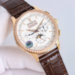 White case rose gold with diamond plus 50 steel band plus 100 V2 upgraded versio