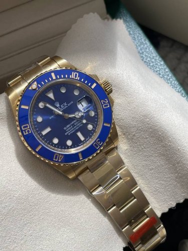 Rolex Look At The Dial. Each Corner Is Not Straight Up And Down, But Highly Roun