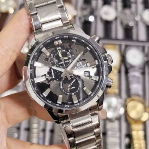 Casio multi-function movement with steel strap Ddd
