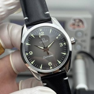 Omega "Iron King", size 38 mm, equipped with 2824 modified 8806 eight-claw black