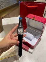 The ultimate version of Andy Lau's British Tank series watch, a square men's wa