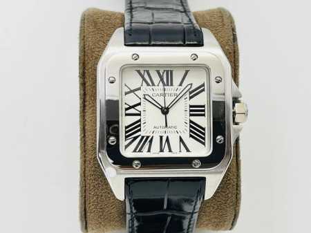 the highest-end, top-tier Cartier Santos 100th Anniversary Edition couple's watc - Click Image to Close