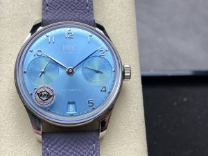 Aps The new IWC Portuguese 7-Days watch, with its matching Arabic numerals and l