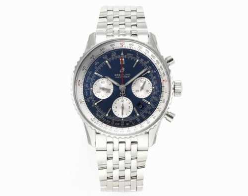BLS V2 upgraded version of the Breitling Rw2 Navitimer 1 B01 Chronograph. 43mm c