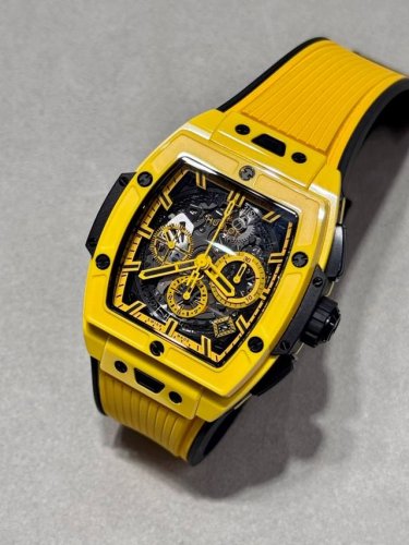Hublot's "Bumblebee" Big Bang collection, inspired by racing, introduces the new