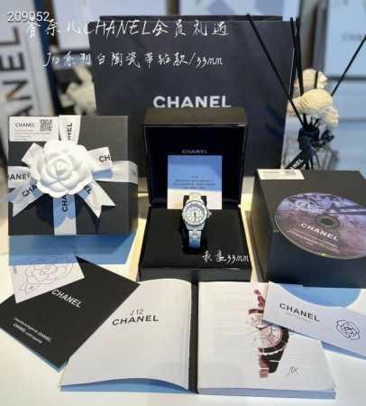 Chanel's classic J12 ceramic series, a timeless fashion icon in the watch indust - Click Image to Close