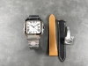 J12 Factory P, I.E., Bv Men's Large - Cartier Santos Case: 316 Material Dial: Lu