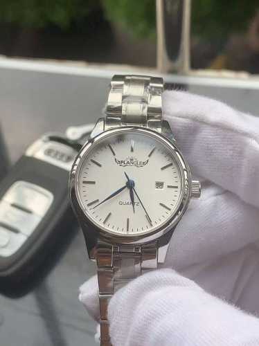 Brand: Plange - Elegant Ladies' Watch, featuring a simple three-hand design with