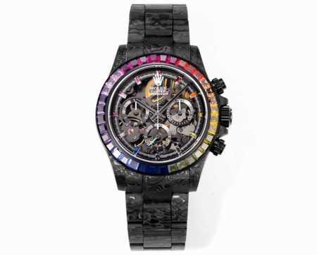 Full Carbon Fiber Customized Rolex DDD. The entire case is made of imported com - Click Image to Close