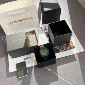 Emporio Armani quartz men's watch, new counter model! The hottest men's watch of