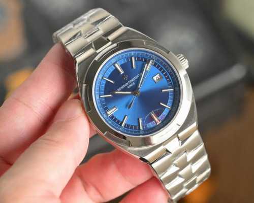 steel strap, tape A case, Vacheron Constantin Overseas 4500V. This watch feature