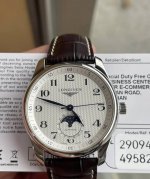 Longines Master Series Four-hand Moon Phase Series Mechanical Automatic Men's Wa