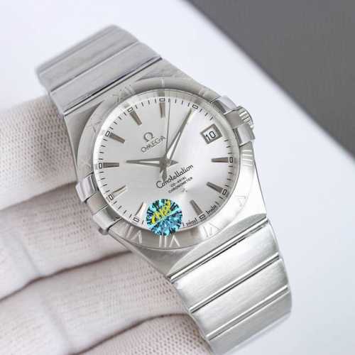 White Shell Gold Shell Diamond 50 Omega Constellation Series 39Mm Ob2 New upgra