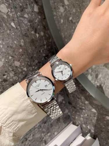 Platinum 330 Latest Classic Longines-Longines Couples Watch Original Imported Qu