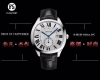 Ur Cartier Drive De Cartier Series Watch. Featuring An Elegant And Solemn Cushio
