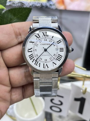 Af Cartier London 42mm steel band 9015 Citizen DDD