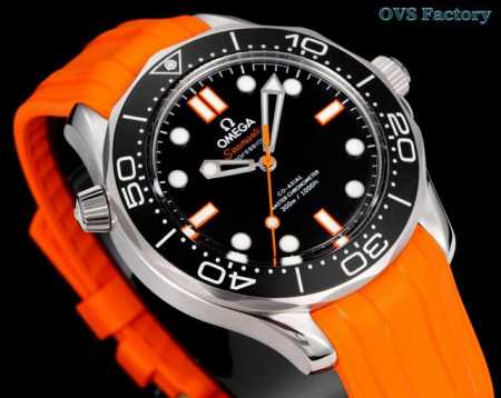 Ovs New Seamaster Diver's Watch with Orange Hands Orange has become an iconic co - Click Image to Close