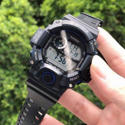 Brand Platinum Angel-Plangle Elegant Men's Watch Simple Three-Pin Digital Displa