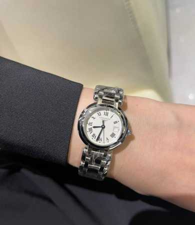 Longines La Vie en Rosette series with Roman numeral dial, available in 26.5mm a - Click Image to Close