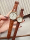 Gold + 20 Steel 20 Longines Couple's Matching Watches, Original Imported Quartz