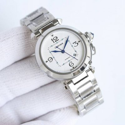 New Cartier diamond-embellished watch