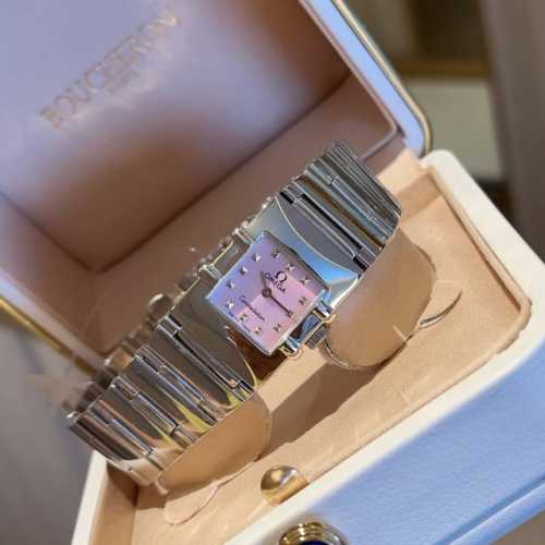 Omega Constellation watch with retro style, square dial and classic "claw" desig