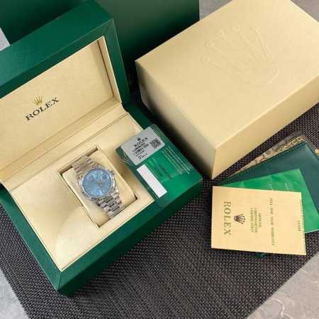 Rolex Day-Date_Day-Date, the King of Classics The genuine white gold version wi - Click Image to Close