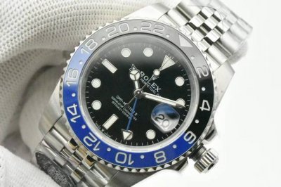 C Rolex Gmt Greenwich Upgraded Version. Made Of 904L Steel, The Same As The Orig