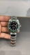 Clean Limited Edition: Rolex Submariner Series Green Circle Black Background, Ca