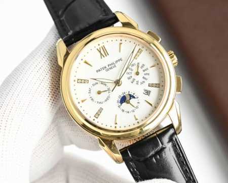 White - Gold Tw Taiwan Factory 2025 Latest Masterpiece Patek Philippe Perpetual - Click Image to Close