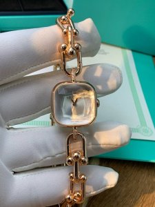 Tiffany Rose Gold White Mother-Of-Pearl