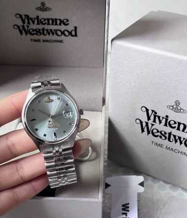 Vivienne Westwood Queen Mother of the West watch, quartz movement, stainless ste - Click Image to Close
