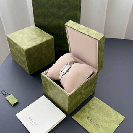 Gg white case rose gold Gucci Vintage 1500L vintage bracelet watch. This is only - Click Image to Close