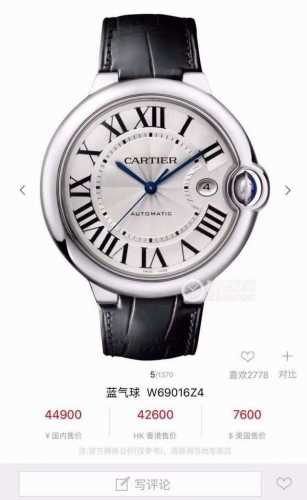 Cartier Blue Balloon 42Mm, High-End
