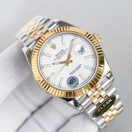 Clean Factory C Factory New Rolex 41Mm Datejust Series: 1. Equipped with a mecha - Click Image to Close