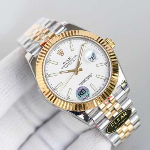 Clean Factory C Factory New Rolex 41Mm Datejust Series: 1. Equipped with a mecha