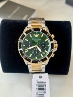 Armani 2025 Solar Watch | Powered by Light, Driving Time Ar11695 43.5mm Large Di