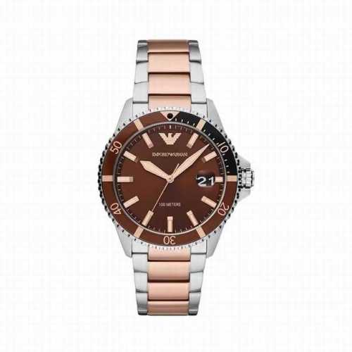 Original Armani Men's Watch Model: AR11340 Case: Stainless Steel Mirror: Mineral