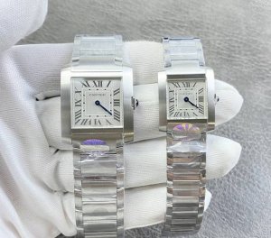 Cartier launches the latest 2nd generation Tank Francaise in 2025! Diamond-set m