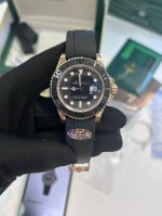 Exclusive real photos Rolex Yacht-Master series rose gold fully automatic moveme